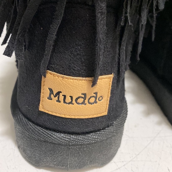 New Mudd black boots with fur size 8.5 - Picture 5 of 12